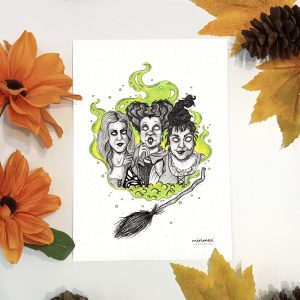 Lamina - ¡Dadles calabazas, hermanas!