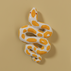 Iman - Serpiente Albina