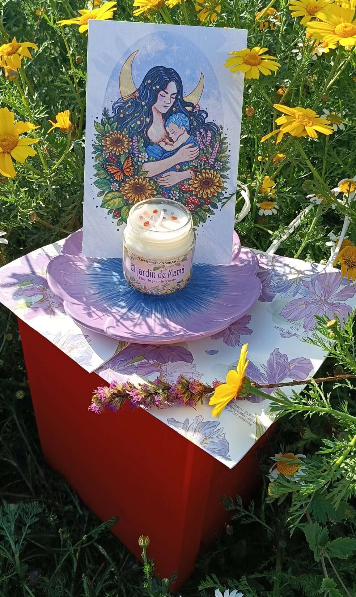 Especial día de la madre (Lámina y Vela) - Imagen 2